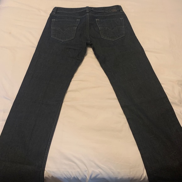Diesel Larkee Regular Straight Leg Jeans - Picture 6 of 7